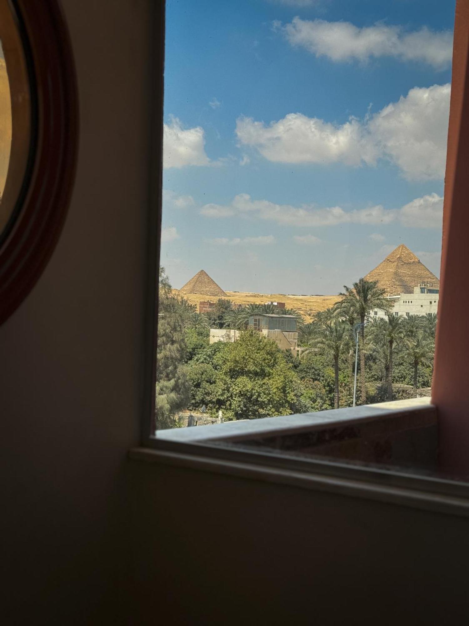 Almas Pyramids View Hotel Kafret el-Gabal エクステリア 写真