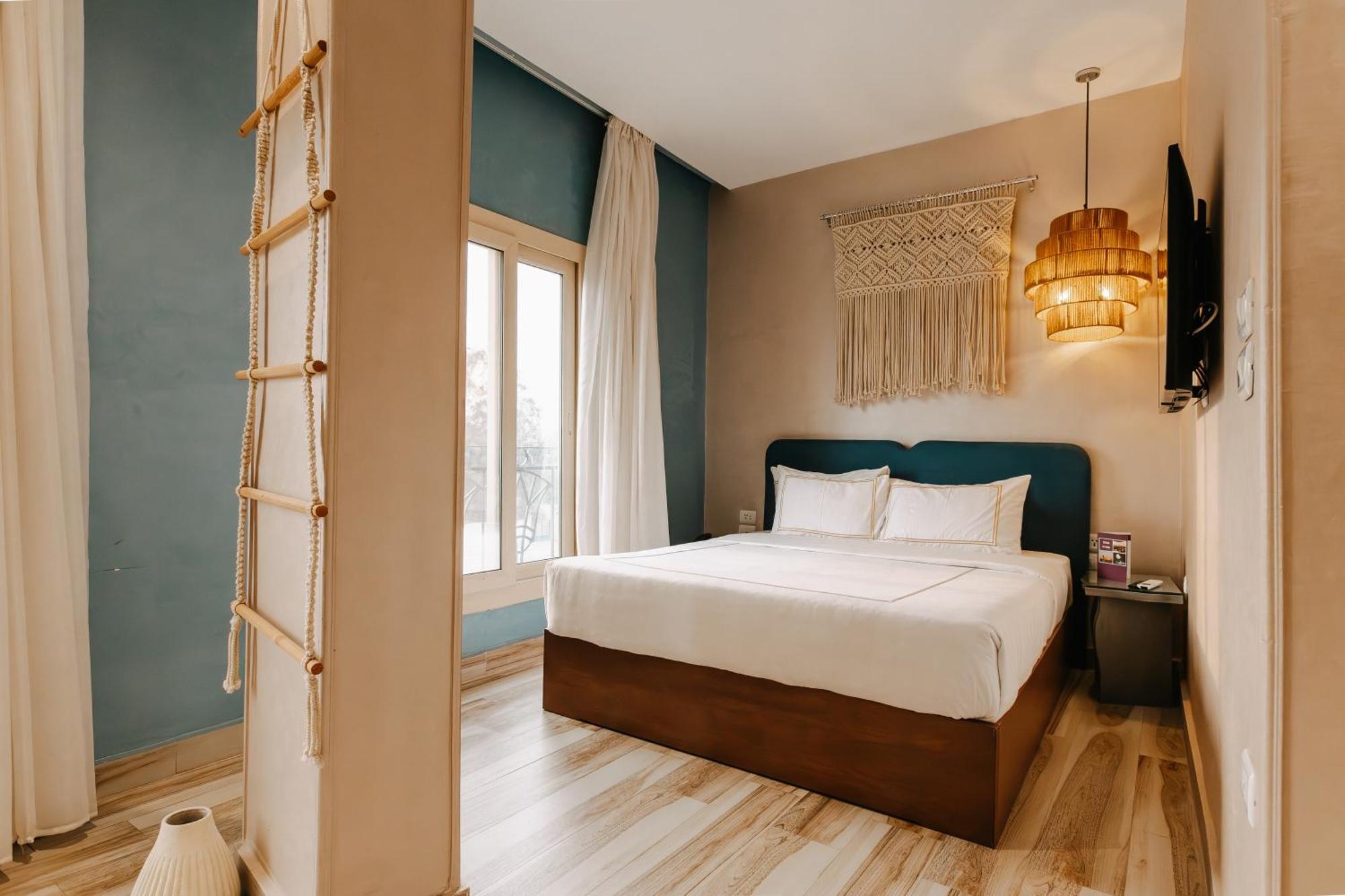 Almas Pyramids View Hotel Kafret el-Gabal エクステリア 写真