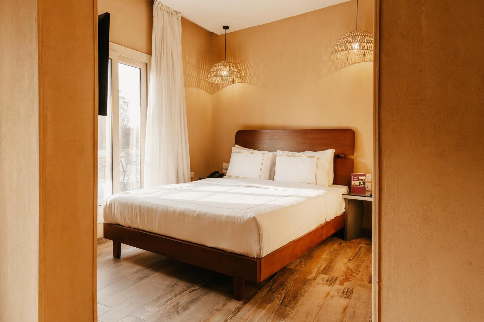 Almas Pyramids View Hotel Kafret el-Gabal エクステリア 写真