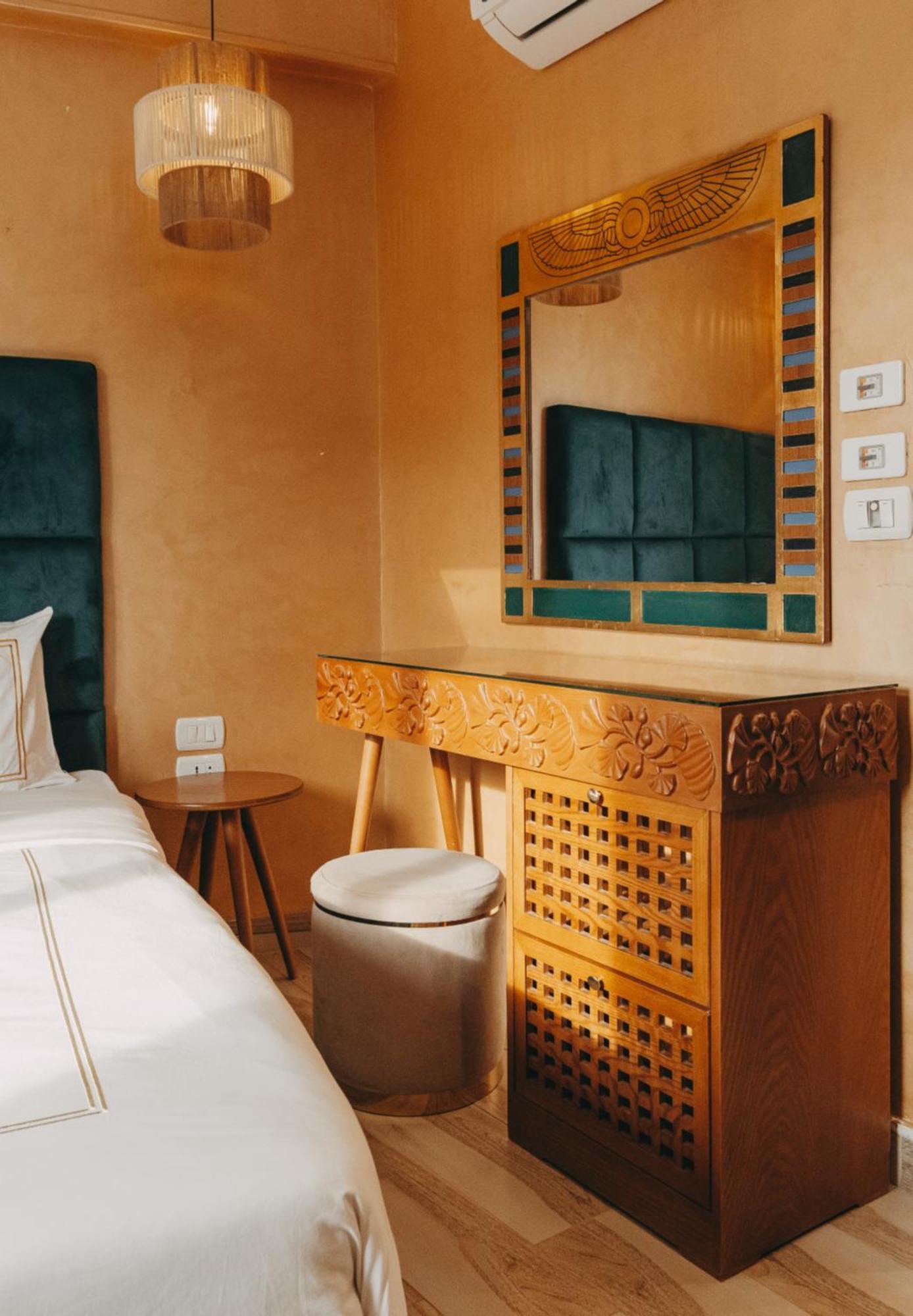 Almas Pyramids View Hotel Kafret el-Gabal エクステリア 写真